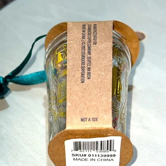 ❣️🆕Starbucks Glass Ornament Lake Tahoe🚤💦 - Picture 5 of 5